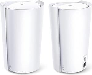 TP-Link AX6600 Deco Tri-Band WiFi 6 Mesh System(Deco X90) - Covers up to 6000 Sq.Ft, Replaces Routers and Extenders, AI-Driven and Smart Antennas, 2-Pack