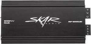 NEW SKAR AUDIO RP-1200.1D 1600 WATT MAX POWER CLASS D MONOBLOCK SUB AMPLIFIER
