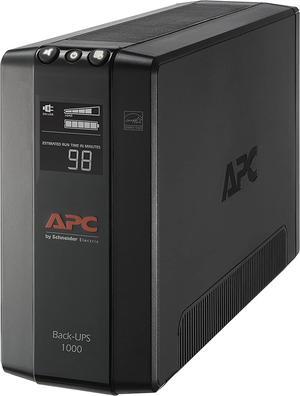 APC UPS 1000VA UPS Battery Backup and Surge Protector, BX1000M Backup Battery Power Supply, AVR, Dataline Protection