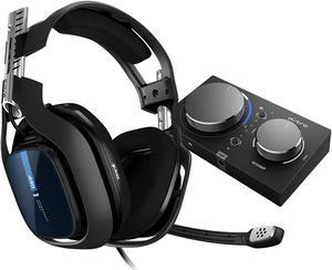 Gaming A40 TR Wired Headset + MixAmp Pro TR with Dolby Audio for PlayStation 5, PlayStation 4, PC, Mac - Black/Blue