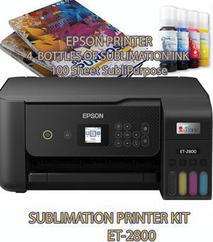 Espon ECOTANK ET 2800 Wireless All-In-One Supertank Color Sublimation Printer
