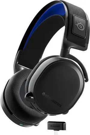 SteelSeries Arctis 7P+ Wireless Gaming Headset  Lossless 2.4 GHz  30 Hour Battery Life  USB-C  3D Audio  For PS5, PS4, PC, Mac, Android and Switch  Black