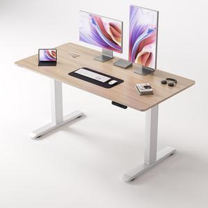 SIHOO Electric Standing Desk, Adjustable Height Stand up Desk, 55 x 28 Inches Sit Stand up Desk, Memory Computer Home Office Desk,  White
