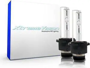 Xtremevision HID for 2010 Mazda 3 4-Door Grand Touring (with Factory HID) Replacement HID Light Bulb 6000K- D2C / D2S / D2R
