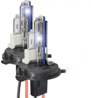 XtremeVision AC HID Xenon Replacement Bulbs - H4 / 9003 10000K - Dark Blue (1 Pair)