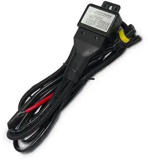 XtremeVision 9007 Hi/Lo Bi-Xenon Controller HID Battery Relay Wiring Harness 12V 35W/55W