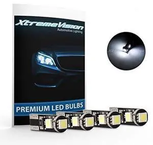 XtremeVision T10 168 194 175 161 158 1SMD Canbus Cool White LED Bulbs (4PCS)