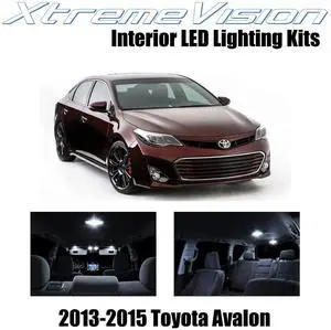 XtremeVision Interior LED for Toyota Avalon 2013-2015 (6 Pieces) Pure White Interior LED Kit + Installation Tool