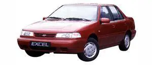 XtremeVision Interior LED for Hyundai Excel 1989-1994 (5 Pieces) Cool White Interior LED Kit + Installation Tool