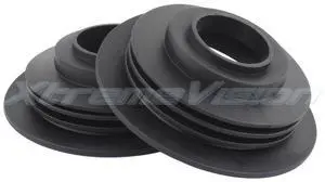 XtremeVision® Universal Type B (Fits only Hi/Low Beam) Rubber Seal Dust Cap Cover for HID LED Headlights
