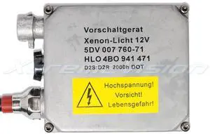 Xtremevision OEM Replacement Ballast Compatible with 5DV007760-41 Xenon HID Ballast - D2S/D2R (Single - 1 PCS)