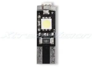 XtremeVision T10 168 194 175 161 158 3SMD Canbus Cool White LED Bulbs (4PCS)