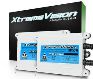 XtremeVision AC 55W HID Xenon Premium Slim Ballast (Pair - 2 PCS)