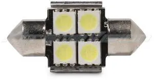 XtremeVision 31mm 4SMD Canbus Cool White LED Bulbs (4PCS)