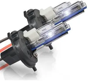 HID-Warehouse AC HID Xenon Replacement Bulbs - H4 / 9003 6000K - Light Blue (1 Pair)