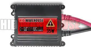 HID-Warehouse DC 35W HID Xenon Premium Slim Ballast (Pair - 2 PCS)