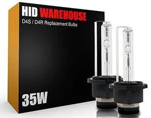 HID-Warehouse; HID Xenon Replacement Bulbs - D4S / D4R / D4C - 10000K Dark Blue (1 Pair)