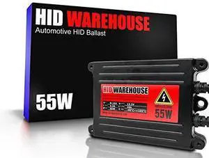 HID-Warehouse AC 55W HID Xenon Premium Slim Ballast (Single - 1 PCS)