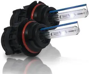 HID-Warehouse AC HID Xenon Replacement Bulbs - Bi-Xenon 9007 6000K - Light Blue (1 Pair)