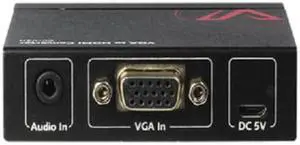 VGA & Audio to HDMI Converter, Plug & Play