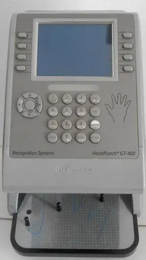 Ingersoll Rand Recognition System HandPunch GT-400