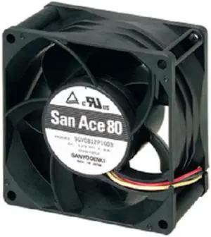 Lot of 2 San Ace 80 9HV0812P1H6031 DC12V 3.0A violent high air volume fan