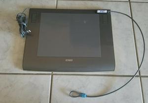 Lot of 3 Wacom Intuos 3 Large PTZ-930 9x12 Tablet laptop locking cable attached