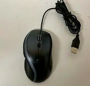 Logitech Performance Laser Wired USB 6-Button Infinite Scroll Mouse M-U0007