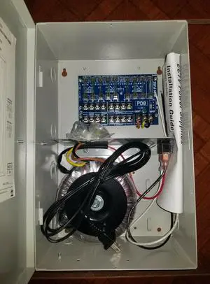 ALTRONIIX ALTV248300 CCTV Power Supply 8 Fused Outputs 24/28VAC 115VAC Enclosure