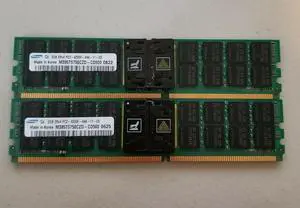 Lot of 2 SAMSUNG 2GB PC2-4200F SERVER MEMORY M395T5750CZD-CD500