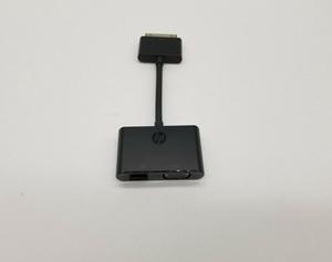 HP Elite Folio Dock Connector Ethernet & VGA Adapter HSTNN-W02D P/N 742512-001