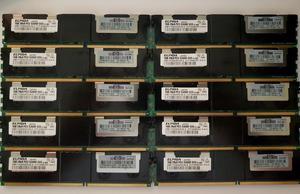 10GB (10X1GB) HP 398706-051 EBE11FD8AGFD-6E-E 2Rx8 PC2 Server Memory