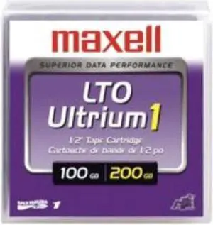 Maxell LTO Ultrium 1 Data Cartridge 100/200 gb 1/2" tape cartridge with case
