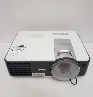 BenQ MW814ST 2500 Lumen WXGA Short Throw 3D DLP Projector,Black/silver
