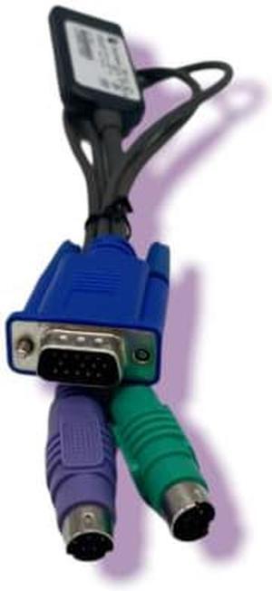 Avocent 520-306-507 AVRIQ-PS2 KVM Switch Interface IP Adapter Cable PLX1-4508
