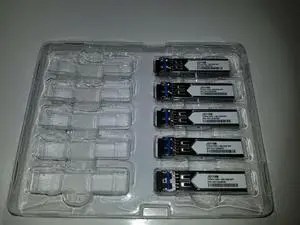 Lot of 5 Compatible JD118B 1000BASE-SX SFP Transceiver-850nm-550m