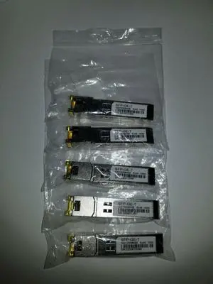 Lot of 5 For GLC-T 1G SFP Transceiver 1000BASE-T Copper SFP to RJ45