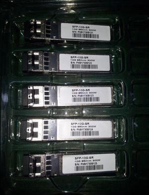 Lot of 5 compatible SFP+ transceiver module SFP-10G-SR