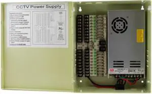Security Systems PB29A18D4 18 Port CCTV Power Box Beige