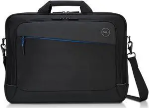 Dell J1V9M Professional Briefcase Black Fits 14" Laptop & Tab with Strap
