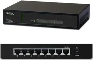 Luxul AGS-1008M 8-Port Gigabit Switch, No power supply