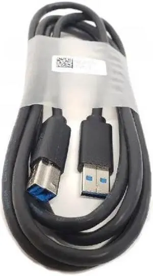 Dell 5KL2E USB 3.0 SuperSpeed 6 Ft USB 3.0 A-B/A Male to B Male Cable