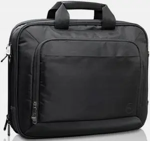 Dell Black Nylon Top Load Notebook Laptop Bag Shoulder Strap Fits Up To 15.6"