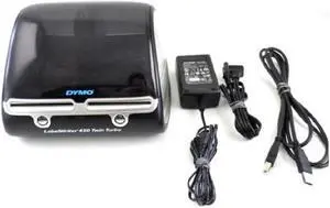Dymo Label Writer 450 Twin Turbo Label Printer 1750160 with Power Adapter