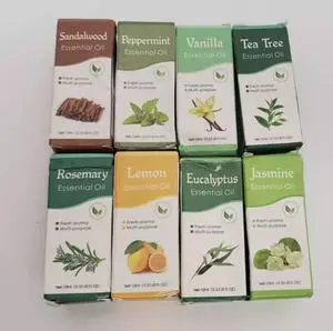 Essential Oils Set 8 Blends for Diffusers, Home Care, Candle Making Scents