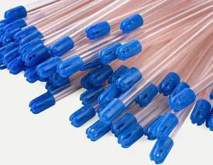 Dental Saliva Ejector CLEAR/BLUE Disposable Evacuation Suction Tips 100 Pieces