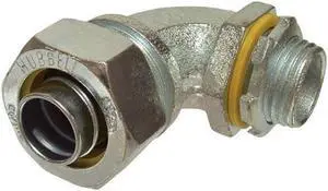 Raco 3422-8 Electro Plated 90 Deg. Liquid Tight Connector 1/2 in.
