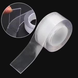 Nano Tape Double Sided Traceless Washable Adhesive Invisible Gel Grip 3FT