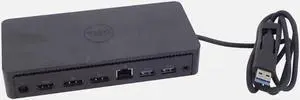 D6000 Dell Docking Station Ultra 4K UHD M4R9V 0M4R9V NO POWER SUPPLY