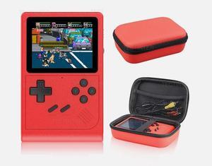Portable Handheld Game Console Built-In 400 Games Kids & Adults Gift Red
